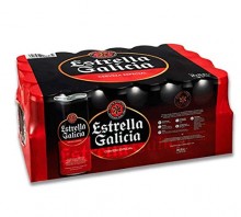 24 latas cerveza Estrella Galicia Especial 33cl (aplica cupón 15%)