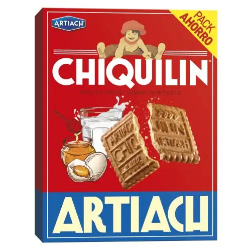 2x cajas de galletas 875g Artiach Chiquilin