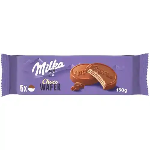 2x Milka Choco Wafer 180g (70% en 2ª unidad)