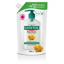 2x500ml Recarga Jabón Manos  Sanytol Eco (-70% en 2ª unidad)