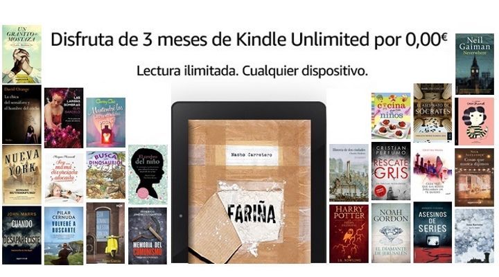 3 meses GRATIS Kindle Unlimited para Amazon Prime por el PRIME DAY