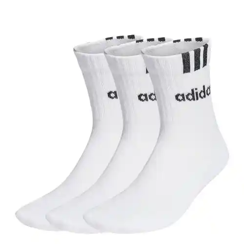 3 Pares Calcetines Adidas Linear Cushioned (desde talla 37 a 48)