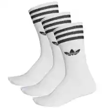 3 pares de calcetines Adidas Solid Crew