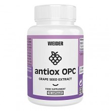 30 Cápsulas de Antioxidante Weider Nutrition Antiox OPC