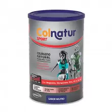330g Colágeno con Magnesio, Zinc y Vitamina C para Músculos, Huesos y Articulaciones, Colnatur Sport Neutro