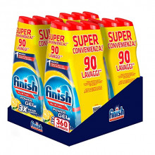 360 lavados de Gel detergente para lavavajillas líquido Finish Powergel