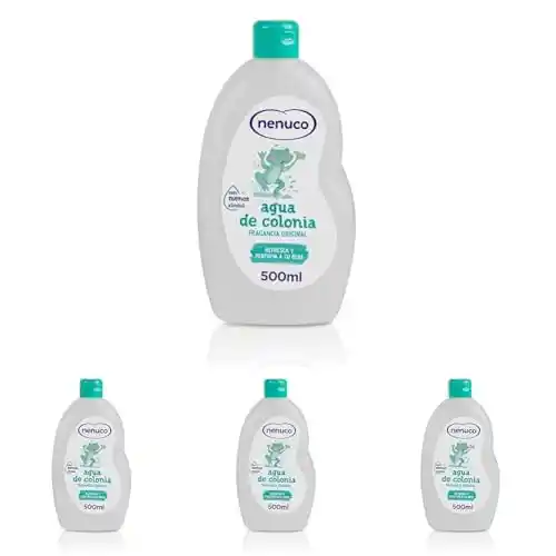 4 botes de Agua de colonia Nenuco 500ml