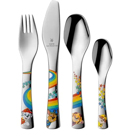 4 Cubiertos Infantiles WMF Patrulla Canina