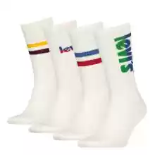 4 pares de calcetines Levi's Men's Classic