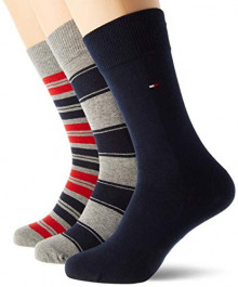 4 pares de calcetines Tommy Hilfiger con estuche de metal