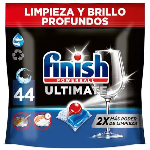 44 pastillas Finish Powerball Ultimate para el lavavajillas