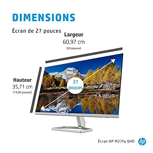 44% de descuento | Monitor HP 27 pulgadas Plateado