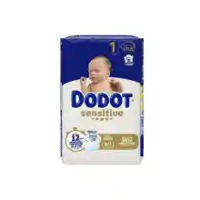 58 Pañales Dodot Sensitive Talla 1