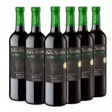 6 botellas de Vino Tinto D.O La Marcha Pata Negra Roble