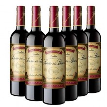 6 botellas de Vino Tinto Señorío de los Llanos Gran Reserva D.O Valdepeñas