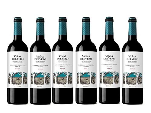 6 botellas de vino Viñas Del Vero Tinto Cabernet-Merlot