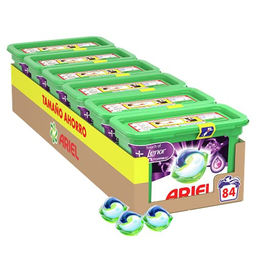 6 envases de 14 cápsulas de Ariel Pods Detergente con Lenor UNstoppables