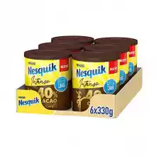 6 envases de Nestlé Nesquik Intenso 40% Cacao