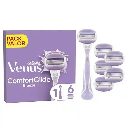 6 Recambios Maquinilla depilación Mujer Gillette Venus
