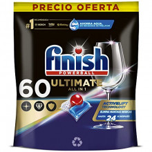 60 pastillas Finish Powerball Ultimate All in 1 para el lavavajillas - compra recurrente
