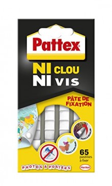 65 pastillas de pasta de fijación Pattex