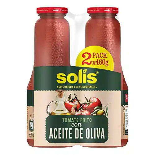 6x Botes Solis Tomate Frito con Aceite de Oliva 460g (PROMO 3x2)