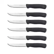 6x Cuchillos de Mesa Chuleteros Arcos Serie