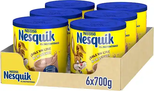 6x700g Nesquik Instantáneo Cacao Soluble