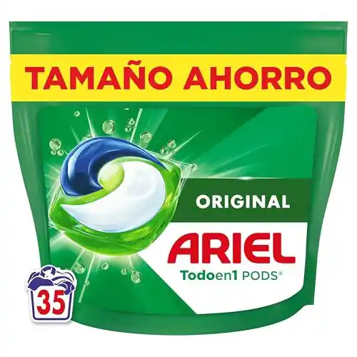 70 cáspulas Ariel Pods Todo En 1 (añade 2 en compra recurrente)