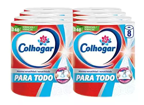 8 rollos de Colhogar Paratodo Maxirolls