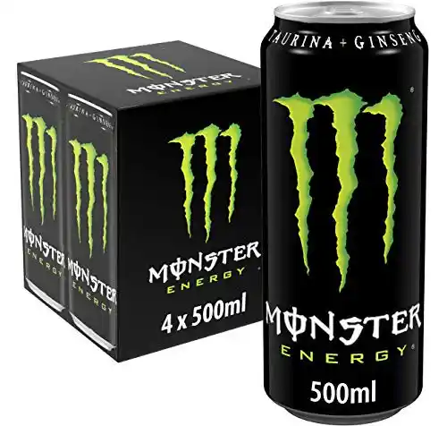 8x500ml Monster Energy Original (2 packs de 4 latas)