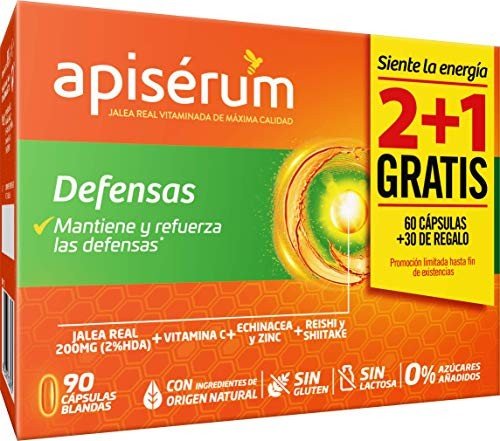 90 cápsulas de Apisérum Pack Defensas