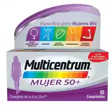 90 comprimidos MULTICENTRUM MUJER - Vitaminas y Minerales