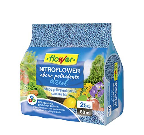 Abono polivalente azul Flower Nitroflower 2.5kg