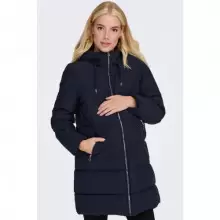 Abrigo largo con capucha maternity Women Secret