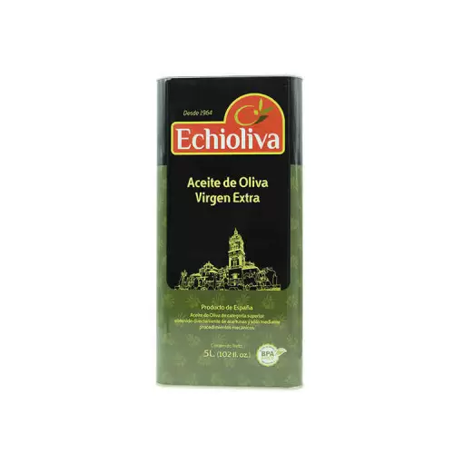 Aceite de oliva Virgen Extra ECHIOLIVA en lata de 5 litros
