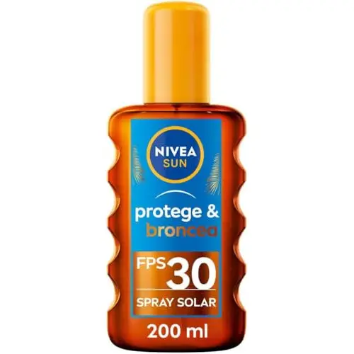 Pack 2x Aceite Solar Protege & Broncea FP30 Nivea Sun 200ml