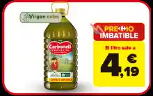 Aceite virgen extra Carbonell 5L (4,19 €/L)