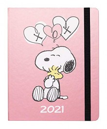 Agenda 2021 semana vista Snoopy