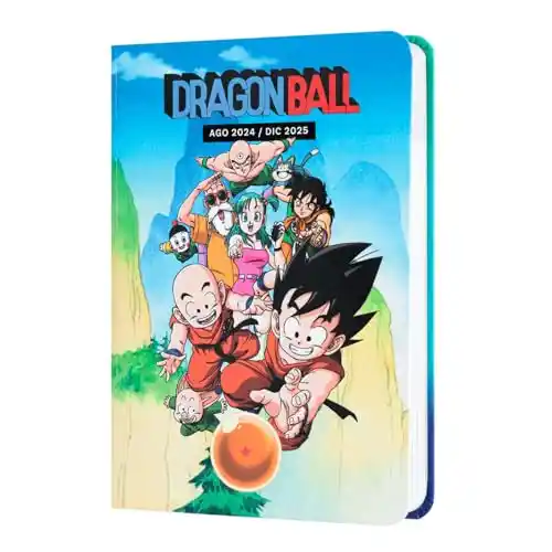 Agenda 2025 semana vista Dragon Ball
