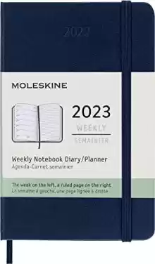 Agenda Semanal 2023 de 12 Meses Moleskine