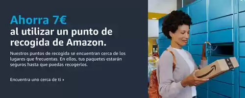 Ahorra 7€ en pedidos de +20€ al utilizar un punto de recogida de Amazon