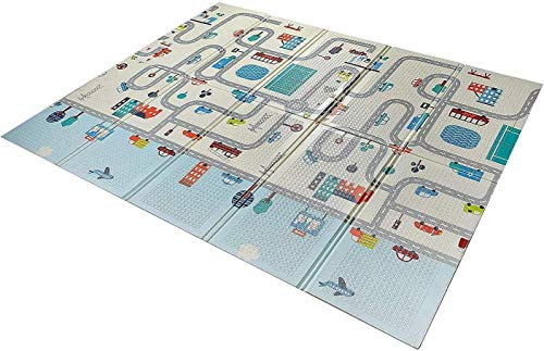 Alfombra de juegos para bebés (180x200x1.5cm)