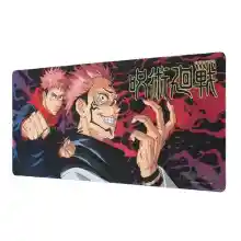 Alfombrilla Escritorio XXL Grupo Erik Jujutsu Kaisen (80x35 cm) con bordes reforzados
