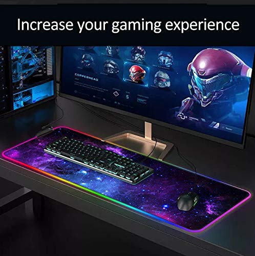Alfombrilla XL antideslizante Gamer RGB 14 MODOS