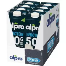 Alpro Bebida Vegetal de Soja Proteína Natural - Pack 8x1L