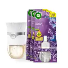 Ambientador Eléctrico Air Wick con 3 Recambios