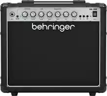 Amplificador de guitarra Behringer HA-20R de 20 W con 2 canales independientes, modelado de válvulas VTC, reverberación y altavoz Bugera original de 8"