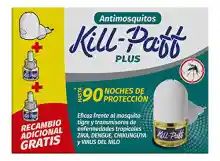 Antimosquitos Eléctrico Kill-Paff + Recambios 90 Noches
