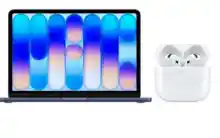 Apple MacBook Neo 13" (Apple A18 Pro, 8GB, 256GB) + REGALO Apple AirPods 4
